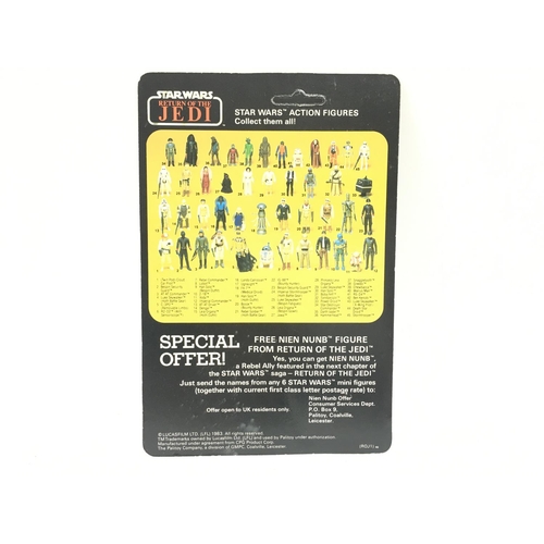 280 - A Carded Vintage Star Wars The Return Of The Jedi Imperial Commander. Un Punched.
