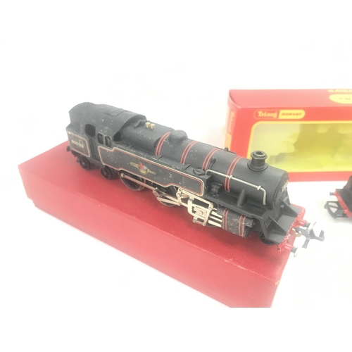 330 - 3 Boxed Hornby. Tri-ang 00 Gauge Locomotives. A 2-6-4 Tank Locomotive B.R. #2218. A Class L1 4-4-0 3... 