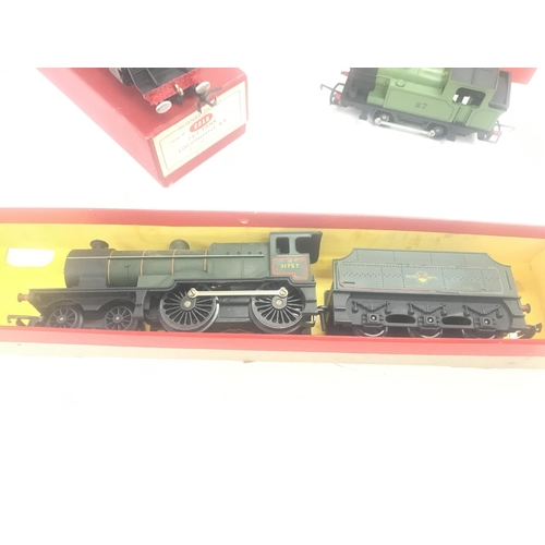 330 - 3 Boxed Hornby. Tri-ang 00 Gauge Locomotives. A 2-6-4 Tank Locomotive B.R. #2218. A Class L1 4-4-0 3... 
