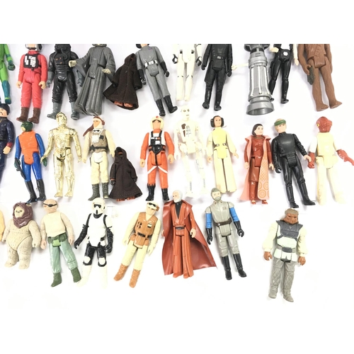 368 - A Collection of Vintage Star Wars Figures. Including 1of the last 17.