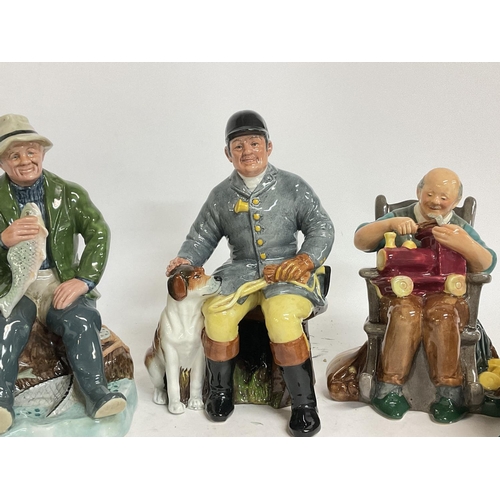 1009 - A collection of Royal Doulton Porcelain figures including Nanny HN2231, Song of the Sea HN2729, The ... 