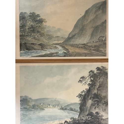 1543 - A collection of early 19th century watercolours, possibly colonial, postage category D