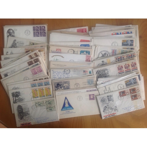 1787 - Large Box of USA Covers and cards, many 100s. First Day Covers (inc pre WW2), postal stationery and ... 