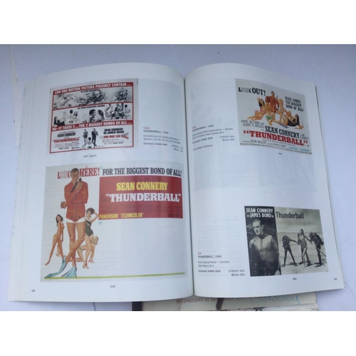 1809 - Three Christie's auction catalogues comprising a Film & Entertainment sale, a James Bond specialist ... 