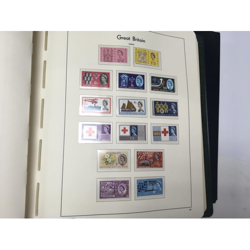 1816 - 2 albums of Great Britain postage stamps ,the first containing mint / used stamps from Queen Victori... 