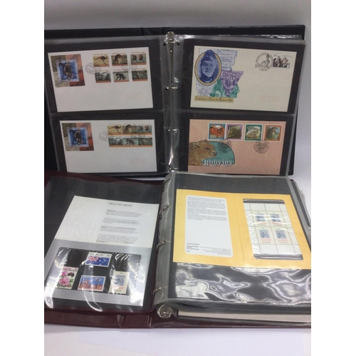 1831 - A collection of six albums of mainly mint Australian postage stamps and first day covers. Shipping c... 