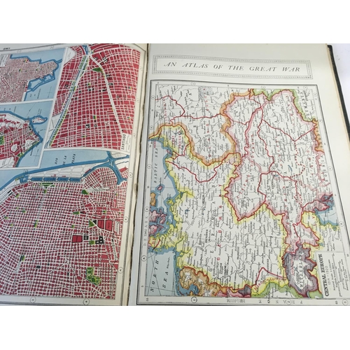 1836 - A copy of Harmsworths new atlas of the world. No visible date but suspected to be circa 1920s. Posta... 