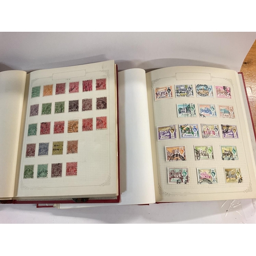 1838 - A collection of stamp albums from various countries. Postage C