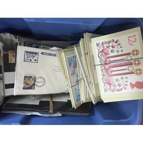 1860 - A Collection of presentation packs and First day covers, together with Royal Mail postcards