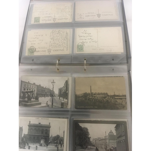 1886 - An album containing well presented vintage postcards including Chelmsford and the surrounding area L... 