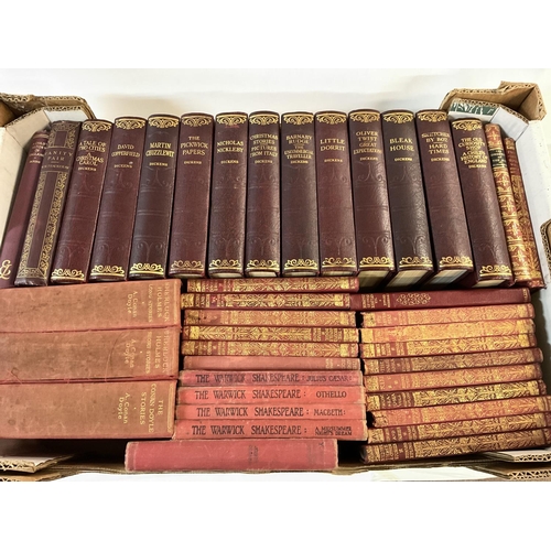 1899 - Collection of various books including Conan Doyal and Dickens. Postage D