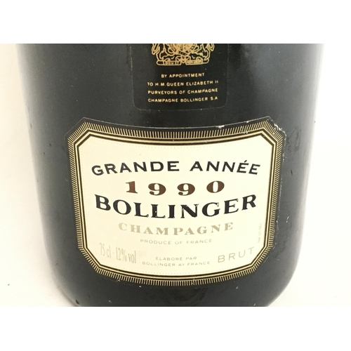 1979 - A bottle of 1990 Bollinger Champagne , postage category D