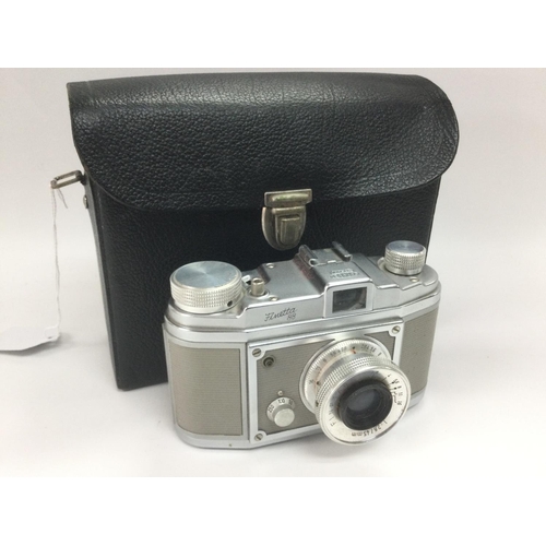 1984 - A Finetta 88 camera and case. Shipping category B.