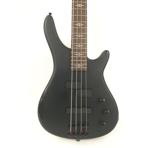 2005 - A Stagg BC300 bass guitar in black, no case.