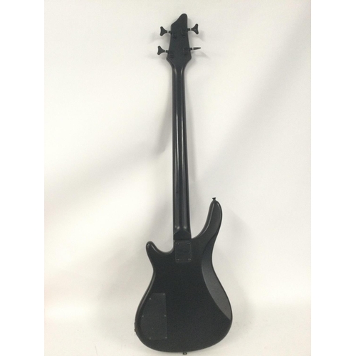 2005 - A Stagg BC300 bass guitar in black, no case.