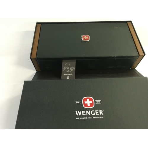 656 - A Wenger limited edition heritage 1893 Swiss Army knife. Comes with original box which has some area... 