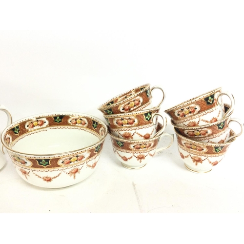 858 - Royal Albert Crown China Tea set , postage cat D