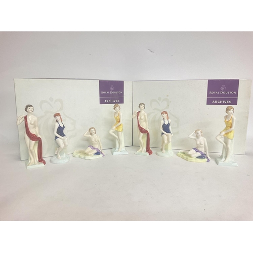 979 - A collection of Royal Doulton and special edition colourway boxed figures including Bathing Beauty H... 