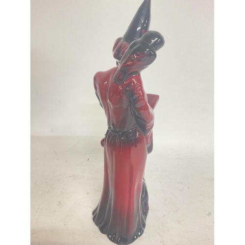 984 - A Royal Doulton Not Produced For Sale Flambe Wizard Figure. No obvious damage or restoration. Postag... 