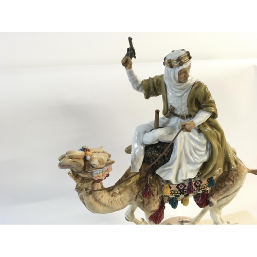 999 - An extremely rare Royal Doulton Lawerence of Arabia figure model HN 4695. Limited edition number 15 ... 