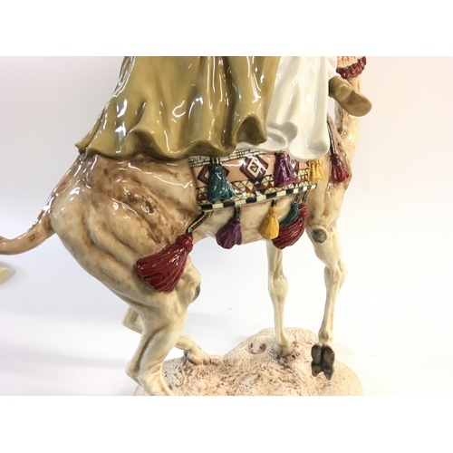 999 - An extremely rare Royal Doulton Lawerence of Arabia figure model HN 4695. Limited edition number 15 ... 