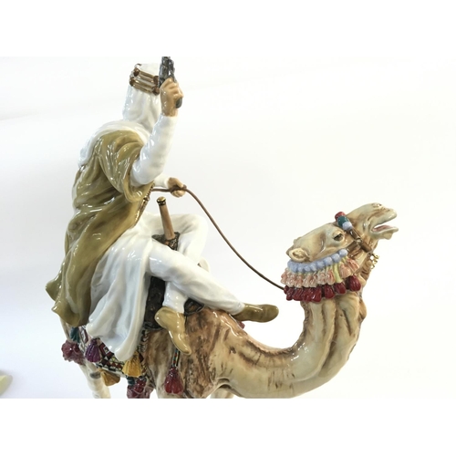 999 - An extremely rare Royal Doulton Lawerence of Arabia figure model HN 4695. Limited edition number 15 ... 