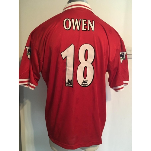 Liverpool shops Jersey (Owen 18)