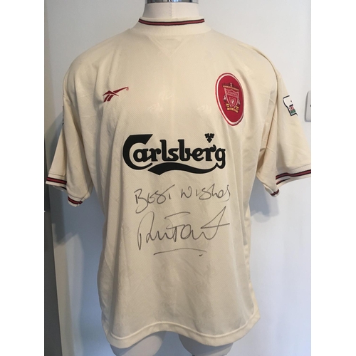 Robbie fowler signed store shirt