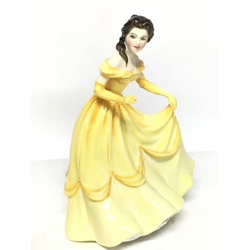 1280 - A collection of limited edition Royal Doulton porcelain figures including a boxed Disney Belle figur... 