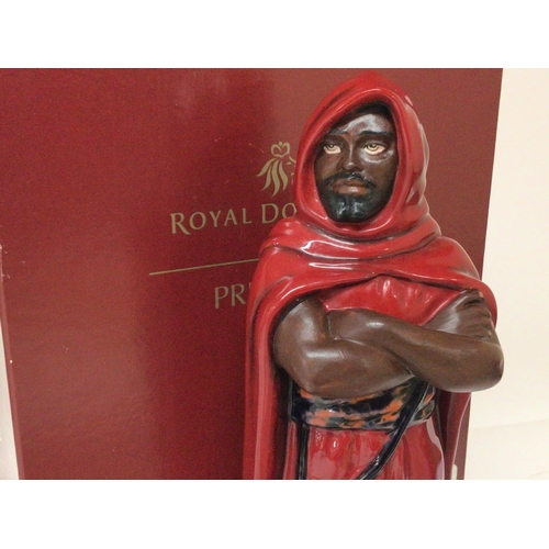 1318 - Royal Doulton limited edition boxed The Moor BA74 (Small Size) porcelain figurine with no obvious la... 