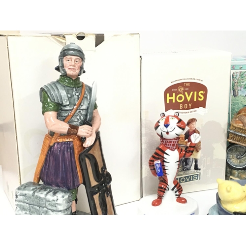 1323 - A collection of Royal Doulton figures including The Centurion HN2726, Impressions sunrise HN 4199, L... 