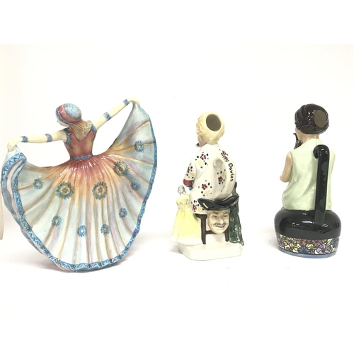 1380 - Boxed porcelain Kevin Francis figures including Peggy Davies, Charlotte Rhead & Ethereal Beauty no o... 