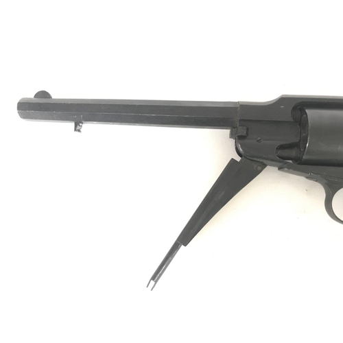 1923 - CMC a2641 replica Remington new model army cal 44 revolver ( approximately 34cm long) with King Leat... 