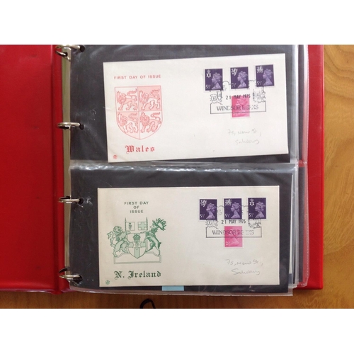 1971 - GB First Day Covers in 7 albums (inc. 2 Post Office Albums in very good condition). 1960s to 2000s. ... 