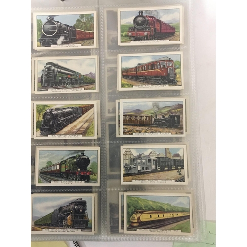 1982 - An album containing well presented sets of vintage cigarette cards Ogdens Senior Service Gallaher m... 