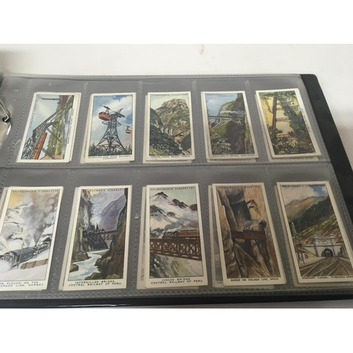 2014 - An album containing a well presented collection of picture cards and cigarette cards including vinta... 