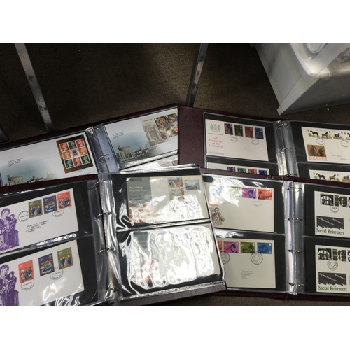 2025 - A large collection of Royal Mail First Day Covers