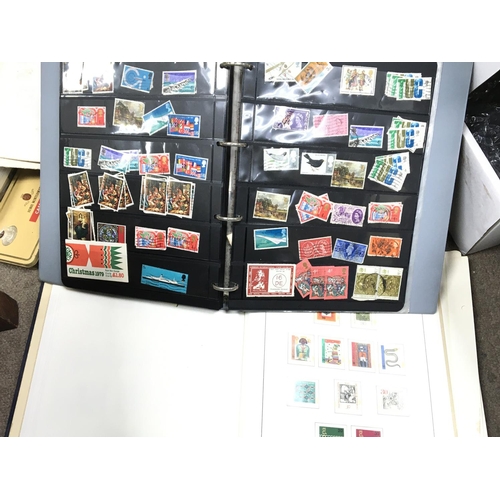 2026 - A collection of various British and World stamps including loose and albums. Also including some fir... 