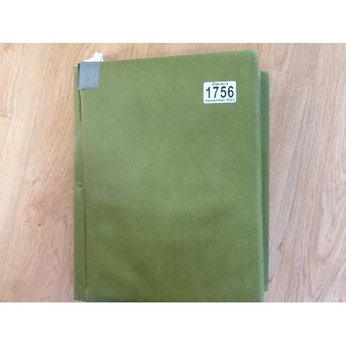 2030 - WITHDRAWN - One green album of covers and cards (about 230) relating to Shipping. (1). NO RESERVE