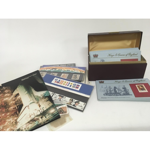 2036 - A box set of Grenada Kings and Queens of England stamps The STS-8 NASA Flight cover a quantity of pr... 