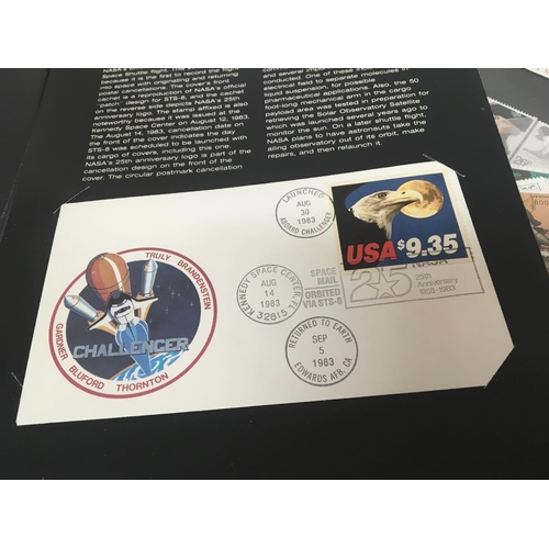 2036 - A box set of Grenada Kings and Queens of England stamps The STS-8 NASA Flight cover a quantity of pr... 