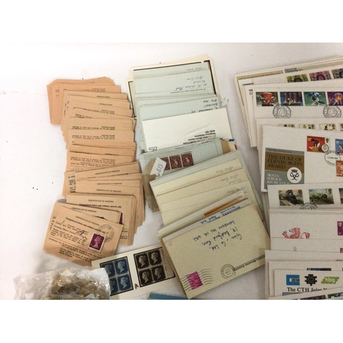 2047 - A collection of various stamps and certificates of postage. Postage B