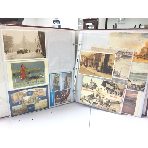 2048 - A collection of vintage British postcards including photos and sketches of the country side, sea sid... 