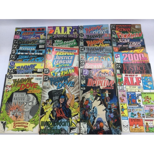 2050 - A collection of vintage Marvel and DC comics. Shipping category D.