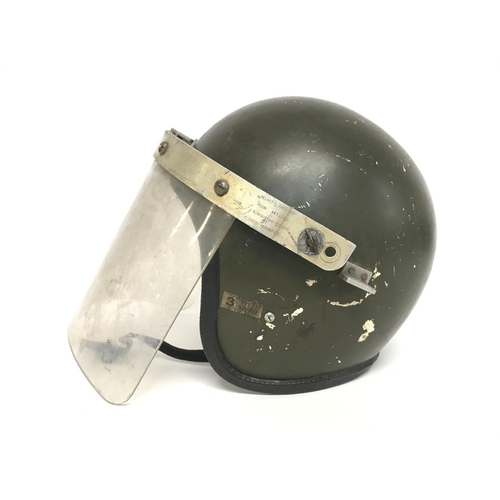 1701 - A Northern Ireland Riot Helmet, postage cat C