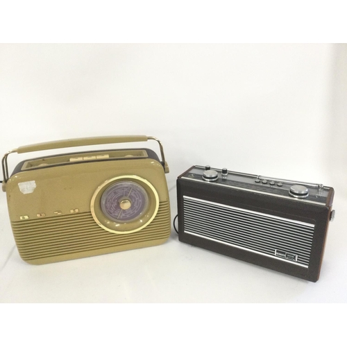 1126 - Two vintage radios comprising a Bush and a Roberts example.