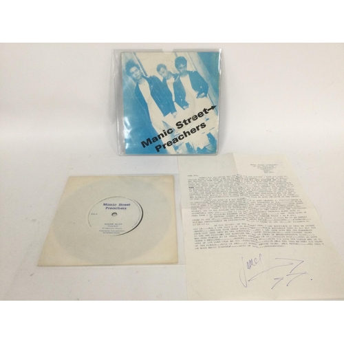 400 - Manic Street Preachers. A super rare first UK pressing of the 7inch single 'Suicide Alley' on SBS Re... 