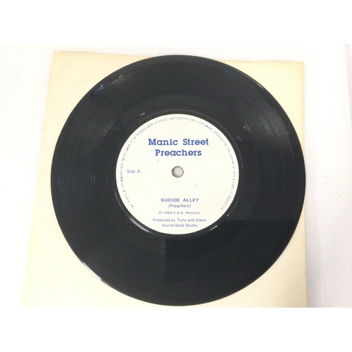 400 - Manic Street Preachers. A super rare first UK pressing of the 7inch single 'Suicide Alley' on SBS Re... 