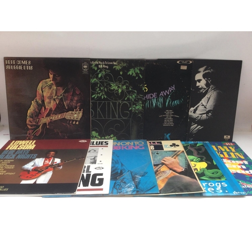 54 - 20 blues and r'n'b LPs by various artists including BB King, Chuck Berry, John Mayall, Rory Gallaghe... 