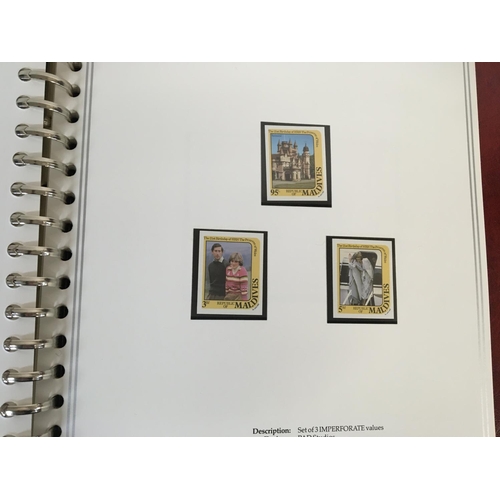 1910 - 6 albums of royal event stamps. Postage C